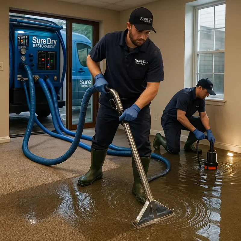 Water Extraction and Removal process in Centerville, GA